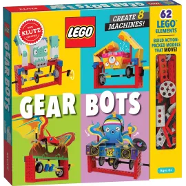 Klutz Lego Gear Bots Science/STEM Activity Kit for 8-12 years