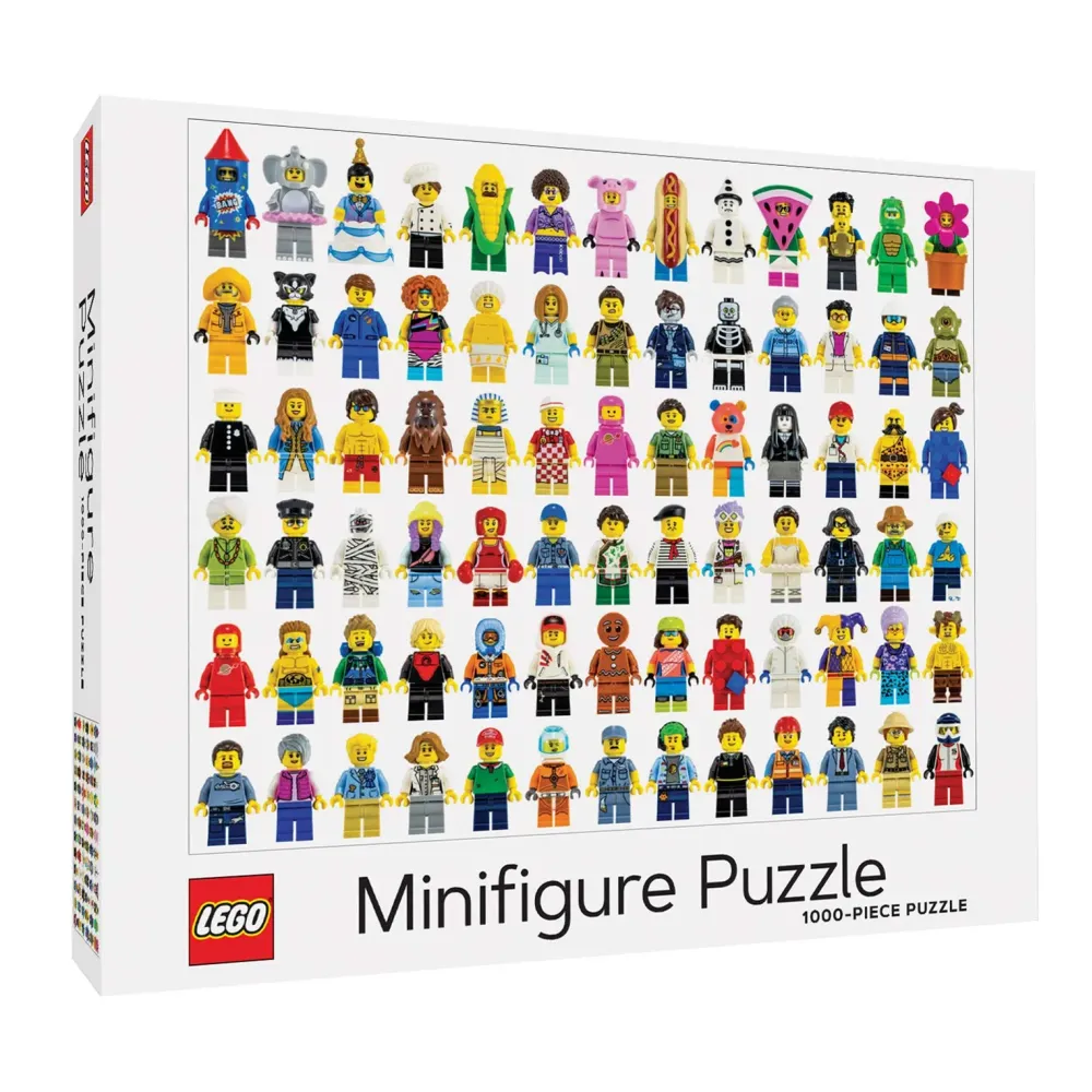 Chronicle Books LEGO Minifigure Jigsaw Puzzle Chronicle Books LEGO Minifigure Jigsaw Puzzle