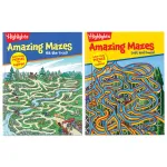 Highlights for Children Amazing Mazes Expert Maze Books for Kids Ages 6 and Up, 144 Pages, 2-Pack of Activity Books for Kids, Screen Free Fun and Challenging Mazes