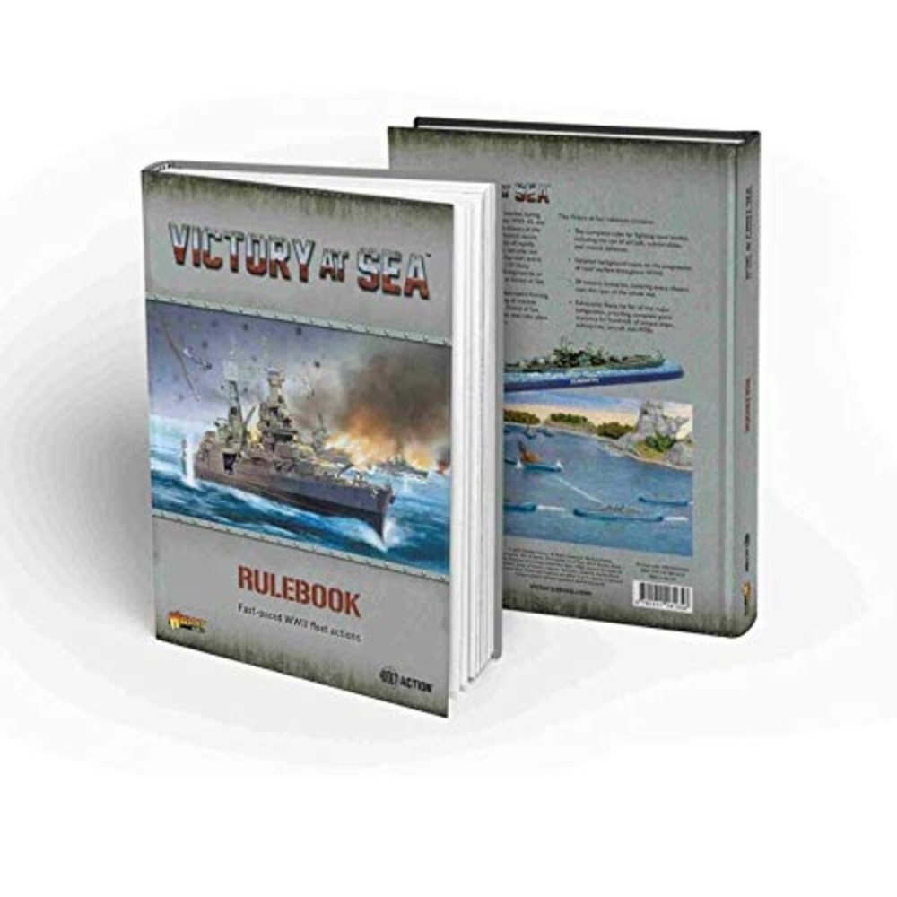 Warlord Games Victory at Sea: Hardback Rulebook 741010001 Warlord Games Victory at Sea: Hardback Rulebook 741010001