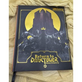 Return to Dark Tower - Fantasy Roleplaying, Hardcover RPG Book, Roleplay in The Four Kingdoms Return to Dark Tower - Fantasy Roleplaying, Hardcover RPG Book, Roleplay in The Four Kingdoms