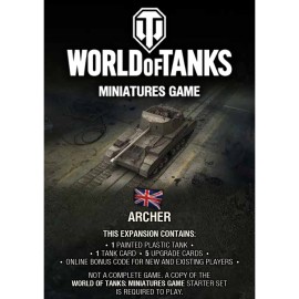 Gale Force Nine World of Tanks: British Archer - Wave 9 Expansion, Miniatures Game Gale Force Nine World of Tanks: British Archer - Wave 9 Expansion, Miniatures Game