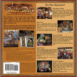 Slugfest Games: Red Dragon Inn 8, The Pub Crawl, Five New Characters, Can be Played with All Expansions, New Prize Cards Inside, For Ages 13 and up