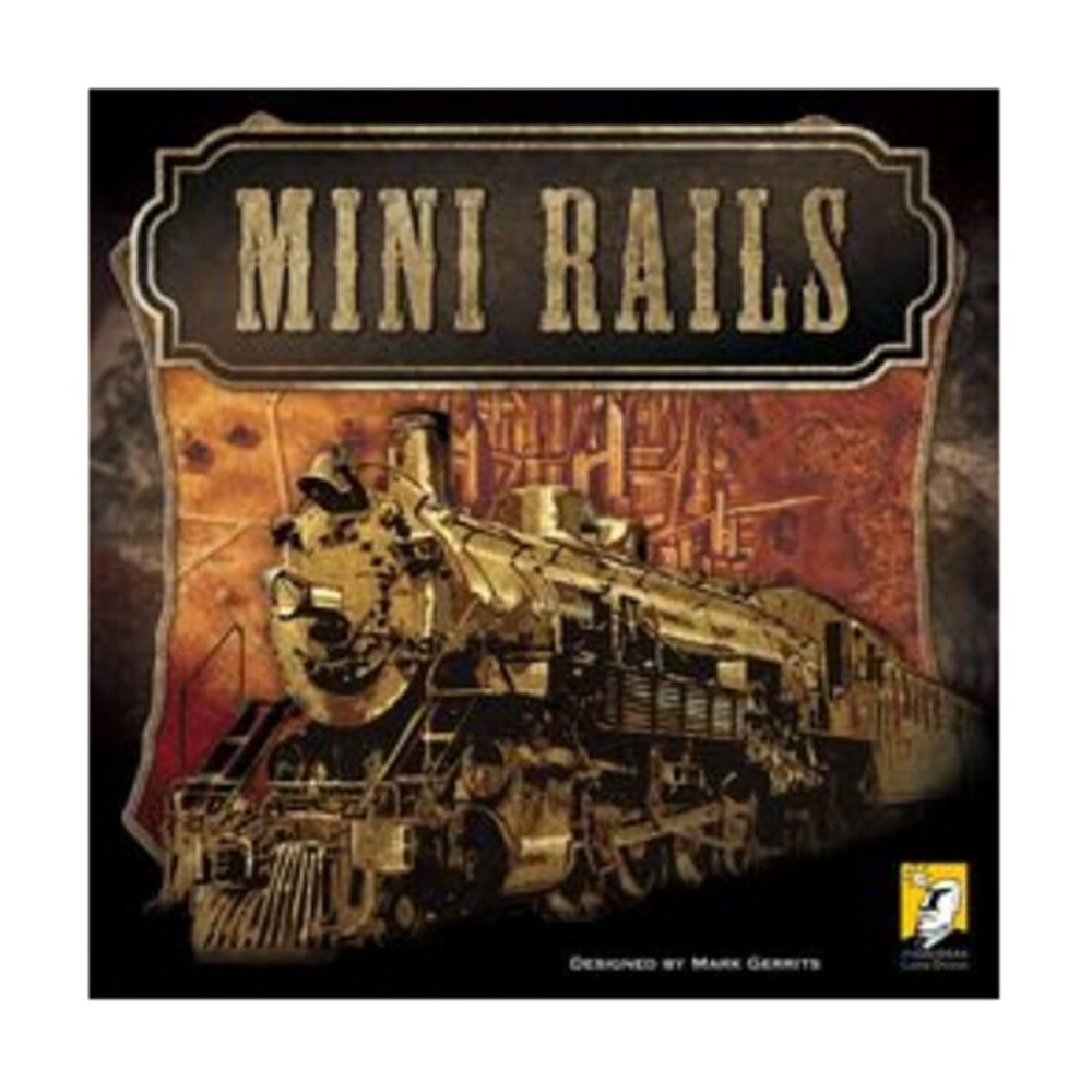 Tasty Minstrel Games Mini Rails, Multi-Colored Tasty Minstrel Games Mini Rails, Multi-Colored