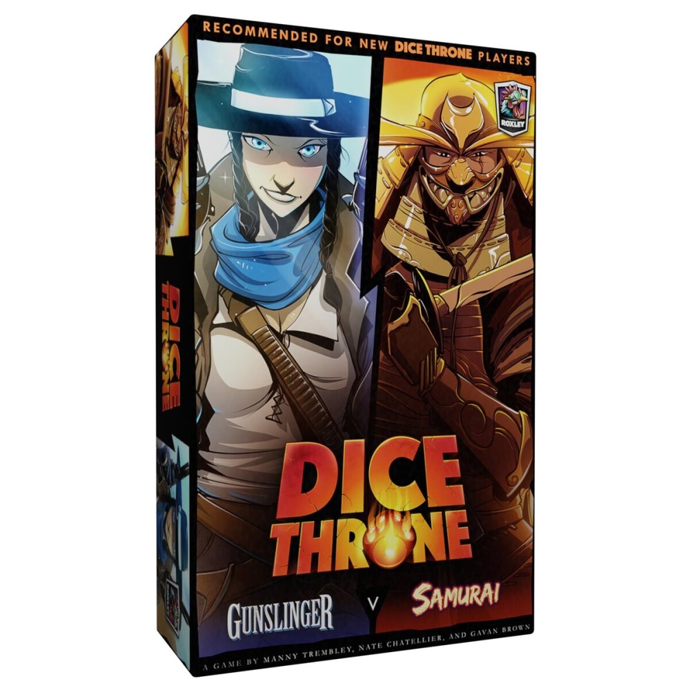 Dice Throne - Two Hero Box - Gunslinger v Samurai - Fast Playing Collectible Tabletop Game Dice Throne - Two Hero Box - Gunslinger v Samurai - Fast Playing Collectible Tabletop Game