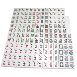 KAI TAI INC 4 Pushers Complete American Mahjong Set in Wooden Case, 166 Tiles(Mah Jong mah Jongg Mahjongg) KAI TAI INC 4 Pushers Complete American Mahjong Set in Wooden Case, 166 Tiles(Mah Jong mah Jongg Mahjongg)
