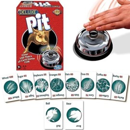 Deluxe Pit by Winning Moves Games USA, Loud and Raucous Party Game for 3 to 8 Players, Ages 7 and Up Deluxe Pit by Winning Moves Games USA, Loud and Raucous Party Game for 3 to 8 Players, Ages 7 and Up