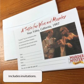 Murder Mystery Party, A Taste for Wine & Murder, Murder Mystery Party Game to Host Your Own Murder Mystery Night Murder Mystery Party, A Taste for Wine & Murder, Murder Mystery Party Game to Host Your Own Murder Mystery Night