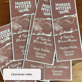 Murder Mystery Party, A Taste for Wine & Murder, Murder Mystery Party Game to Host Your Own Murder Mystery Night Murder Mystery Party, A Taste for Wine & Murder, Murder Mystery Party Game to Host Your Own Murder Mystery Night