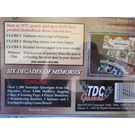 Vintage Sports Cards Reminiscing - New Century Edition Board Game