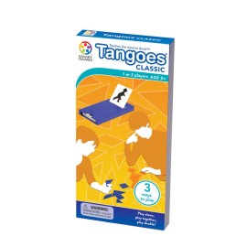 Tangoes Classic Tangram Travel Game with Portable Case Featuring 100 Challenges for Ages 7 - Adult Tangoes Classic Tangram Travel Game with Portable Case Featuring 100 Challenges for Ages 7 - Adult