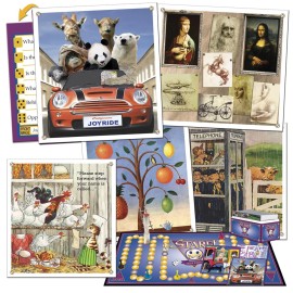 Stare - Fun Game of Visual Recall Where Quirky Image Cards Challenge Players\' Minds - Classic for Adult & Family Game Night Stare - Fun Game of Visual Recall Where Quirky Image Cards Challenge Players\' Minds - Classic for Adult & Family Game Night