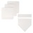 Franklin Sports Baseball Base Deluxe Set - MLB Baseball + Softball Bases, Home Plate and Pitchers Rubber - Portable Kickball Bases White