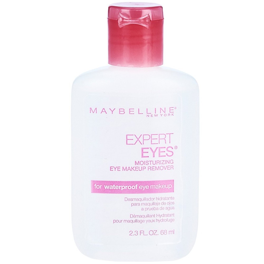Maybelline New York Expert Eyes Moisturizing Eye Makeup Remover, For Waterproof Eye Makeup, 2.3 fl. oz. Maybelline New York Expert Eyes Moisturizing Eye Makeup Remover, For Waterproof Eye Makeup, 2.3 fl. oz.
