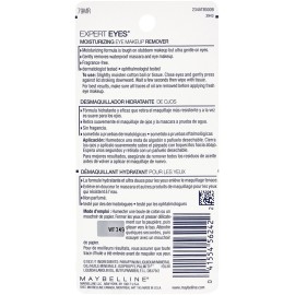Maybelline New York Expert Eyes Moisturizing Eye Makeup Remover, For Waterproof Eye Makeup, 2.3 fl. oz. Maybelline New York Expert Eyes Moisturizing Eye Makeup Remover, For Waterproof Eye Makeup, 2.3 fl. oz.
