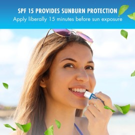 Natural Ice Original SPF 15 Medicated Lip Balm - 12 Count Pack Natural Ice Original SPF 15 Medicated Lip Balm - 12 Count Pack