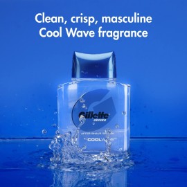 Gillette Series Cool Wave After Shave, Aftershave for Men, After Shave Cologne Men, 3.3 fl oz, 100 ml, After Shave Lotion for Men, Post Shave Balm Men, Aftershave, Mens Aftershave, Aftershave Balm Gillette Series Cool Wave After Shave, Aftershave for Men, After Shave Cologne Men, 3.3 fl oz, 100 ml, After Shave Lotion for Men, Post Shave Balm Men, Aftershave, Mens Aftershave, Aftershave Balm