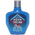 Aqua Velva After Shave, Classic Ice Blue, Soothes, Cools, and Refreshes Skin, 7 Ounce