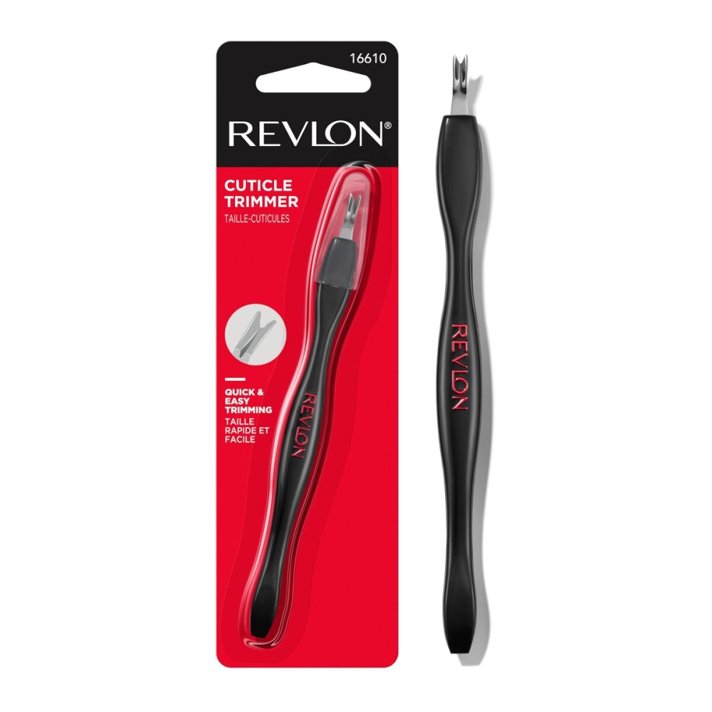 Revlon Cuticle Trimmer With Cap, High Precision V-Tip and Comfortable Grip for Gentle and Easy Trimming, 1 Count Revlon Cuticle Trimmer With Cap, High Precision V-Tip and Comfortable Grip for Gentle and Easy Trimming, 1 Count