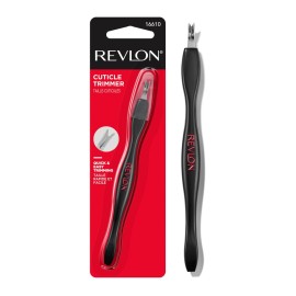 Revlon Cuticle Trimmer With Cap, High Precision V-Tip and Comfortable Grip for Gentle and Easy Trimming, 1 Count