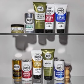 SoftSheen-Carson Magic Razorless Shaving for Men, Magic Skin Conditioning Shaving Powder, with Vitamin E and Aloe, formulated for Black Men, Depilatory, Helps Stop Razor Bumps, 4.5 oz SoftSheen-Carson Magic Razorless Shaving for Men, Magic Skin Conditioning Shaving Powder, with Vitamin E and Aloe, formulated for Black Men, Depilatory, Helps Stop Razor Bumps, 4.5 oz