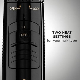 Conair 2-in-1 Hot Air Curling Combo, Includes 1.5-inch Curl Brush and 1-inch Aluminum Bristle Brush Conair 2-in-1 Hot Air Curling Combo, Includes 1.5-inch Curl Brush and 1-inch Aluminum Bristle Brush