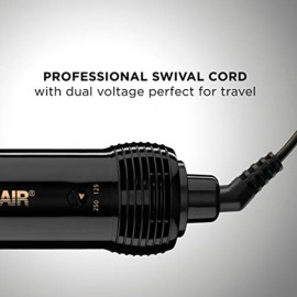 Conair 2-in-1 Hot Air Curling Combo, Includes 1.5-inch Curl Brush and 1-inch Aluminum Bristle Brush Conair 2-in-1 Hot Air Curling Combo, Includes 1.5-inch Curl Brush and 1-inch Aluminum Bristle Brush
