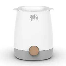 The First Years Baby Bottle Warmer and Sterilizer - Pacifier and Bottle Nipple Sanitizer - Feeding Baby Essentials for Formula or Breast Milk - Holds Multiple Sizes