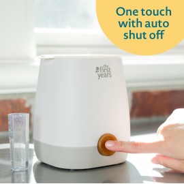 The First Years Baby Bottle Warmer and Sterilizer - Pacifier and Bottle Nipple Sanitizer - Feeding Baby Essentials for Formula or Breast Milk - Holds Multiple Sizes The First Years Baby Bottle Warmer and Sterilizer - Pacifier and Bottle Nipple Sanitizer - Feeding Baby Essentials for Formula or Breast Milk - Holds Multiple Sizes