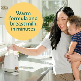 The First Years Baby Bottle Warmer and Sterilizer - Pacifier and Bottle Nipple Sanitizer - Feeding Baby Essentials for Formula or Breast Milk - Holds Multiple Sizes The First Years Baby Bottle Warmer and Sterilizer - Pacifier and Bottle Nipple Sanitizer - Feeding Baby Essentials for Formula or Breast Milk - Holds Multiple Sizes