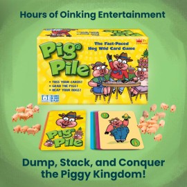 R&R Games Pig Pile, Kids Card Game R&R Games Pig Pile, Kids Card Game