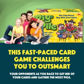 R&R Games Pig Pile, Kids Card Game R&R Games Pig Pile, Kids Card Game