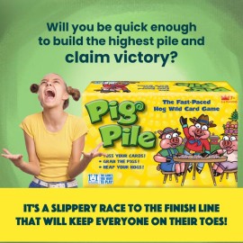 R&R Games Pig Pile, Kids Card Game R&R Games Pig Pile, Kids Card Game