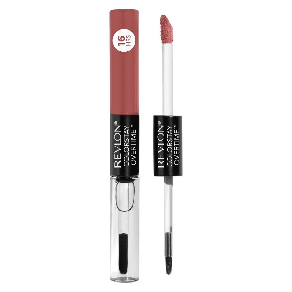 Revlon Liquid Lipstick with Clear Lip Gloss, ColorStay Overtime Lipcolor, Dual Ended with Vitamin E, 360 Endless Spice, 0.07 Oz Revlon Liquid Lipstick with Clear Lip Gloss, ColorStay Overtime Lipcolor, Dual Ended with Vitamin E, 360 Endless Spice, 0.07 Oz