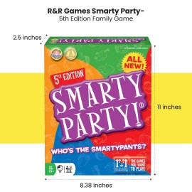R&R Games Smarty Party- 5th Edition Family Game