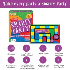 R&R Games Smarty Party- 5th Edition Family Game