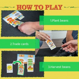 Amigo Games Bohnanza Classic Card Game - Plant & Harvest Your Beans in This Exciting Strategic Game That is Fun for the Whole Family - For Kids & Adults Ages 12 & Older Amigo Games Bohnanza Classic Card Game - Plant & Harvest Your Beans in This Exciting Strategic Game That is Fun for the Whole Family - For Kids & Adults Ages 12 & Older
