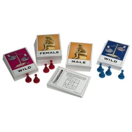 University Games Battle of The Sexes IQ Board Game