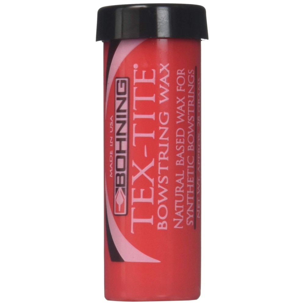 Bohning 1306 Tex-Tite Bowstring Wax 1oz, Clear Bohning 1306 Tex-Tite Bowstring Wax 1oz, Clear