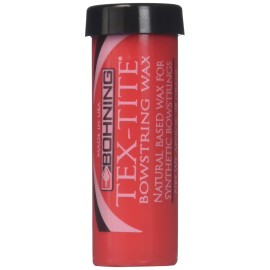 Bohning 1306 Tex-Tite Bowstring Wax 1oz, Clear