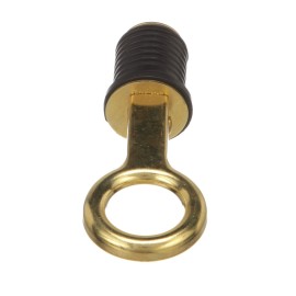 Attwood 7524A7 Snap-Handle Drain Plug, For 1-Inch-Diameter Drains, Locks in Place, Brass Handle, Rubber Plug Attwood 7524A7 Snap-Handle Drain Plug, For 1-Inch-Diameter Drains, Locks in Place, Brass Handle, Rubber Plug