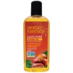 Desert Essence 100% Pure Jojoba Oil - 4 Fl Oz Moisturizer for Hair, Skin & Scalp | Makeup Remover & Aftershave Hydrator, Non-GMO, Vegan, Cold-Pressed, Anti-Flakiness & Non-Clogging Beauty Elixir