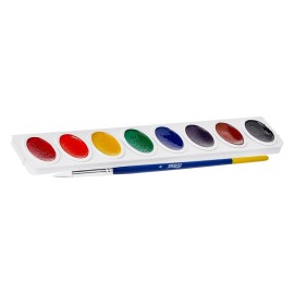 Prang Oval Pan Watercolor Paint Set, 8 Assorted Colors, 1 Count Prang Oval Pan Watercolor Paint Set, 8 Assorted Colors, 1 Count