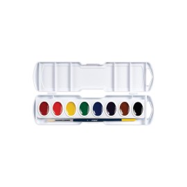 Prang Oval Pan Watercolor Paint Set, 8 Assorted Colors, 1 Count Prang Oval Pan Watercolor Paint Set, 8 Assorted Colors, 1 Count