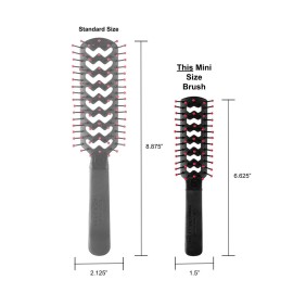 Cricket Static Free Mini Fast Flo Vent Hair Brush - Curling, Blow Drying, Detangling and Styling Wet or Dry Hair, Ideal for Travel, Suitable for All Hair Types, Mother\'s Day Essential Cricket Static Free Mini Fast Flo Vent Hair Brush - Curling, Blow Drying, Detangling and Styling Wet or Dry Hair, Ideal for Travel, Suitable for All Hair Types, Mother\'s Day Essential
