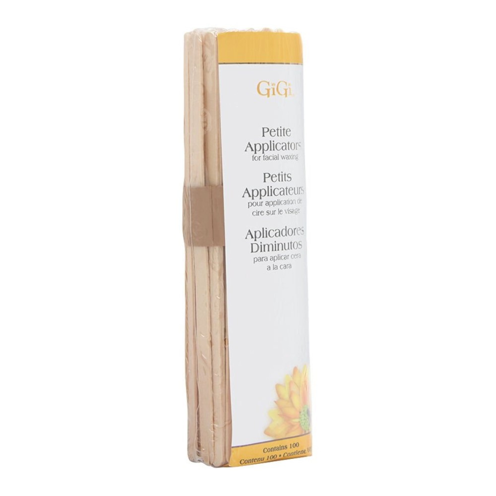 GiGi Wax Sticks for Hair Removal - Petite, Wax Applicator Sticks, Wooden Waxing Stick for Eyebrow, Chin & Facial Waxing, 100 ct GiGi Wax Sticks for Hair Removal - Petite, Wax Applicator Sticks, Wooden Waxing Stick for Eyebrow, Chin & Facial Waxing, 100 ct