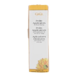 GiGi Wax Sticks for Hair Removal - Petite, Wax Applicator Sticks, Wooden Waxing Stick for Eyebrow, Chin & Facial Waxing, 100 ct GiGi Wax Sticks for Hair Removal - Petite, Wax Applicator Sticks, Wooden Waxing Stick for Eyebrow, Chin & Facial Waxing, 100 ct