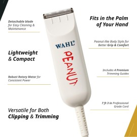 Wahl Professional Classic Peanut Trimmer Versatile Clippertrimmer Lightweight Corded