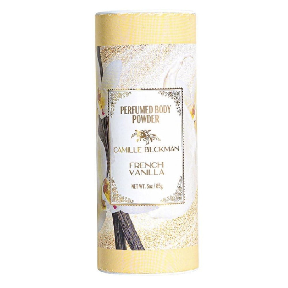 French Vanilla Scented Talc-Free Body Powder, Perfumed Dusting Powder, Camille Beckman 3 Ounce French Vanilla Scented Talc-Free Body Powder, Perfumed Dusting Powder, Camille Beckman 3 Ounce