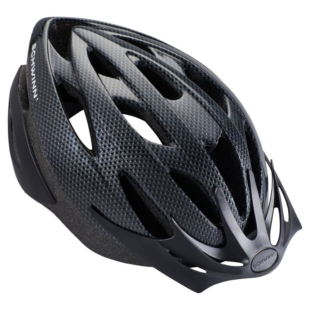 Schwinn Thrasher Bike Helmet for Adult Men Women Age 14+ with Suggested Fit 58-62cm, No Light Option, Lightweight with Adjustable Side and Chin Strap, Bike Accessories, Black Schwinn Thrasher Bike Helmet for Adult Men Women Age 14+ with Suggested Fit 58-62cm, No Light Option, Lightweight with Adjustable Side and Chin Strap, Bike Accessories, Black